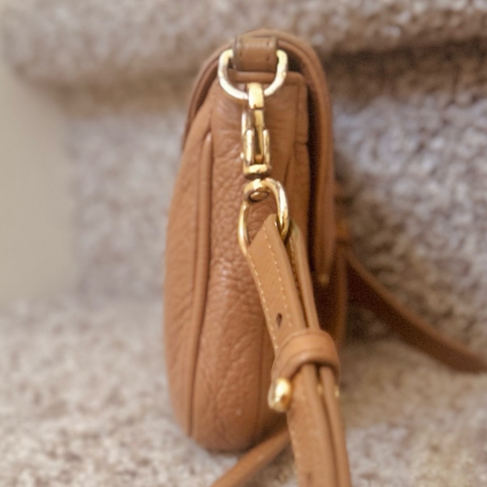 Tory Burch camel brown Leather Crossbody Bag - Picture 4 of 11